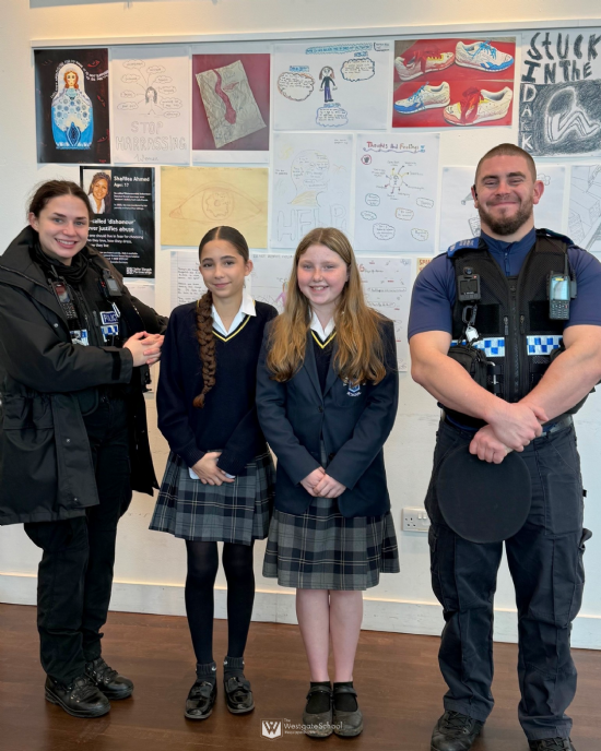 Students’ Work Spotlighted at Slough’s Curve Library Exhibition